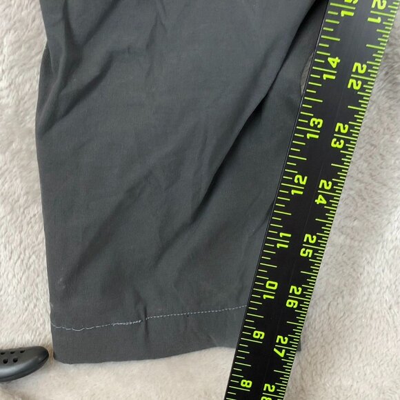 Eddie Bauer Mens Pants Size 36x32 Straight Flat Front Casual Travel Black - Picture 3 of 9